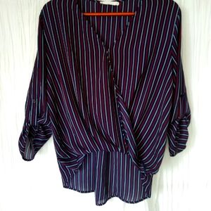 Lush Striped Blouse